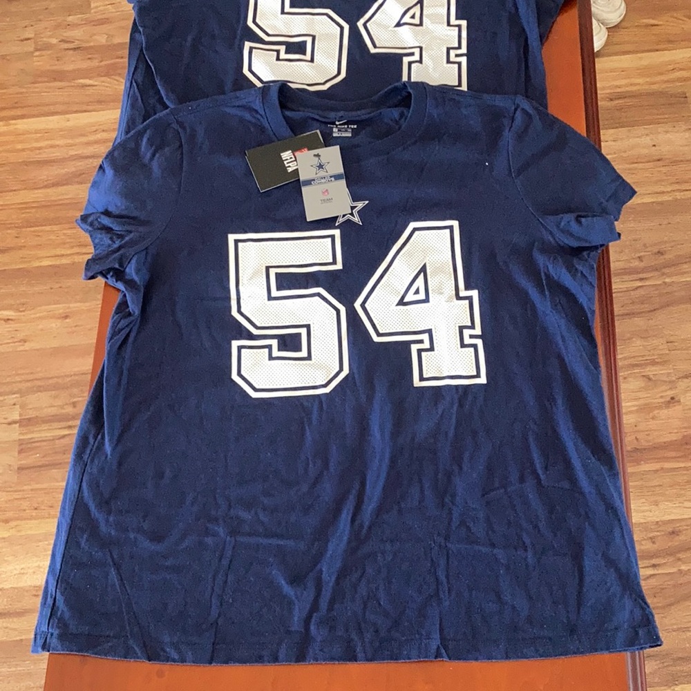 Two new women’s Dallas Cowboys Team Apparel The Nike Tee Jaylon Smith 54